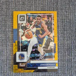 2022 Panini Optic Jordan Poole /10 - Image 1