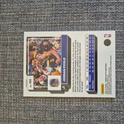 2022 Panini Optic Jordan Poole /10 - Image 2
