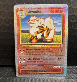 Arcanine 36/110 legendary collection reverse holo HP - Image 1