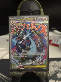 Mega Charizard x EX 023 Me: Mega Evolution Promo Holo - Image 1
