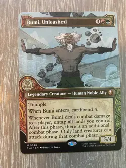 🔮 MTG: Bumi, Unleashed (Showcase) ~ NM ~ MTG: Avatar -SHIPS INSTANTLY - Image 1