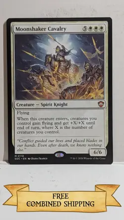 Moonshaker Cavalry Commander: Secrets of Strixhaven Regular - Image 1