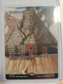MTG Avatar - Tarnished Citadel Borderless M 0059 - Near Mint - Image 1