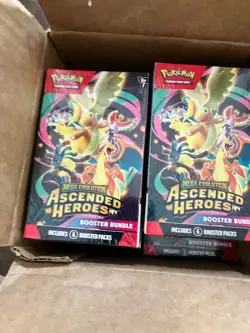 Pokemon TCG Ascended Heroes Booster Bundle - Lot Of 4 SEALED - Image 1