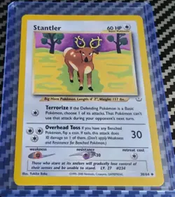 NM Stantler 38/64 Neo Revelation Base WotC Pokemon Original TCG - Image 1