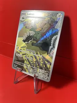 NM- Lairon - 184/167 - Pokemon Twilight Masquerade Illustration Rare - Image 2