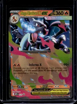 2025 Pokemon MEP Black Star Promos Mega Charizard X ex #029 - Image 1