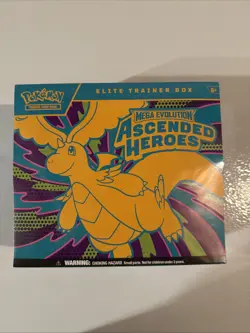 Pokemon Ascended Heroes Pokemon ETB Elite Trainer Box Sealed - Image 1