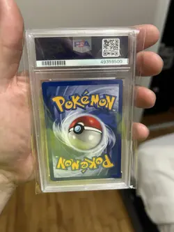 Dragonite Holo 4/62 Fossil Pokemon PSA 8 - Image 2