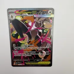 Pokemon Mega Lopunny EX 128/094 Me02: Phantasmal Flames Full Art Holo Rare Card - Image 1