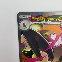 Pokemon Mega Lopunny EX 128/094 Me02: Phantasmal Flames Full Art Holo Rare Card - Image 3