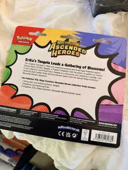 New Pokemon Ascended Heroes Collection Erika Sealed Ready To Ship - Image 2