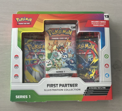 Brand New Sealed Pokemon TCG First Partner Illustration Collection Series 1 - Image 1