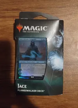 MTG Jace Planeswalker Deck War Of The Spark ENGLISH SEALED Magic 2 Booster Packs - Image 1