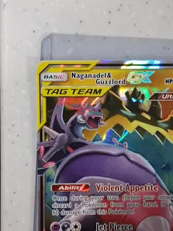 Pokemon TCG Naganadel & Guzlord GX Tag Team 158/236 SM Cosmic Eclipse - Image 4