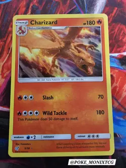 CHARIZARD 5/18 DETECTIVE PIKACHU (DEP) HOLO RARE 2019 POKEMON TCG - Image 1