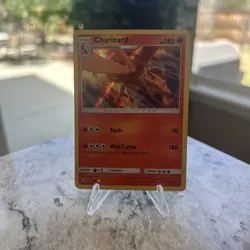 Pokemon TCG Charizard Holo Rare Card 5/18 Detective Pikachu - Image 1