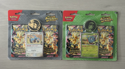 Pokemon TCG Ascended Heroes Two (2) 2-Pack Blisters - Erika & Larry Coins - Image 1