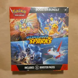 Pokemon TCG Scarlet & Violet Surging Sparks Booster Bundle 2024 English - Image 1