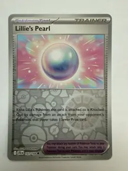 Pokemon Lillie's Pearl 151/159 Uncommon Reverse Holo Journey Together NM - Image 1
