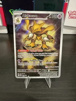 Alakazam 009 (✨Pokemon Center Stamped✨) Promo Holo NM - SHIPS FAST 🔥💨 - Image 1
