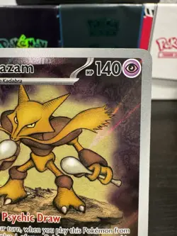 Alakazam 009 (✨Pokemon Center Stamped✨) Promo Holo NM - SHIPS FAST 🔥💨 - Image 2