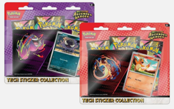 Ascended Heroes Tech Sticker Collection Set of 2 Pokemon SEALED PRESALE - Image 1