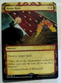 Stone Rain Strixhaven: Mystical Archives - MTG RARE - Image 1