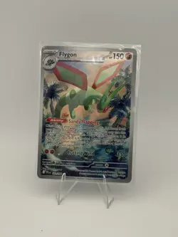 Pokemon TCG Flygon 101/094 Phantasmal Flames Illustration Rare Holo 150 HP - Image 1