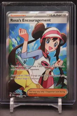 Rosa's Encouragement 114/088 Ultra Rare Pokemon Perfect Order - Image 1