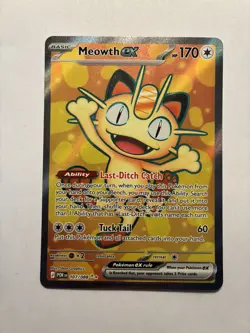 Pokemon Perfect Order Meowth Ex 107/088 - ME03 - Image 1