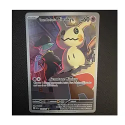 Pokemon Team Rocket's Mimikyu Illustration Rare Full Art 238/217 ASC 60 HP 2026 - Image 1