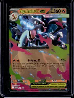 2025 Pokemon MEP Black Star Promos Mega Charizard X ex #029 - Image 1