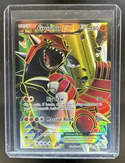2015 Pokemon XY Primal Clash Groudon #150/160 - Image 1