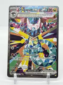 Dragapult ex 165/131 Sv: Prismatic Evolutions Holo NM Special Illustration Rare - Image 1