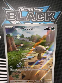 Paldean Wooper 102/094 ME02: Phantasmal Flames IR Holo - Pokemon TCG NM - Image 2