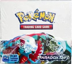 Pokemon TCG Scarlet Violet Paradox Rift Booster Box Factory Sealed SV04 - Image 1