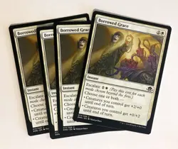 Borrowed Grace (4) Eldritch Moon NM MTG Magic the Gathering - Image 1
