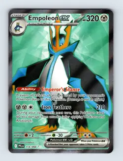 Empoleon ex - Phantasmal Flames 114/094 - Ultra Rare - NM - Pokemon - Image 1