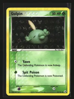 Pokemon GULPIN 62/101 Reverse Holo (2004 Hidden Legends) LP/Light Play - Image 1