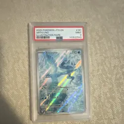 Pokemon Articuno 161/159 Illustration Rare Sv09 Journey Together Holo PSA 9 - Image 1