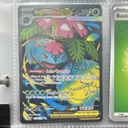 Pokemon Mega Venusaur EX 155/132 Me01: Mega Evolution Ultra Rare Holo 380 HP - Image 1