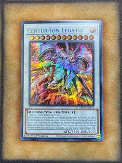 Yugioh Centur-Ion Legatia MP24-EN145 Secret Rare 1st Ed NM - Image 1