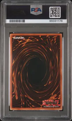 Yu-Gi-Oh! Black Rose Dragon 1st Edition Ghost Rare CSOC-EN039 PSA 8 - Image 2