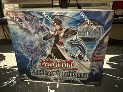 Yugioh Legendary Duelists White Dragon Abyss Booster Box 1st Edition Sealed - Image 1