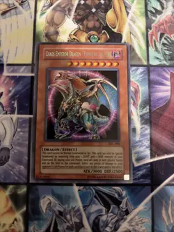 Chaos Emperor Dragon - Envoy of the End IOC-000 Secret Rare Unlimited Edition NM - Image 1