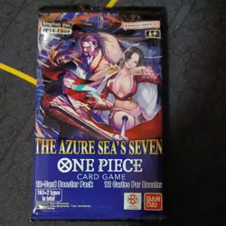 The Azure Sea's Seven Booster Pack One Piece Card Game OPTCG English OP14 EB04 - Image 1