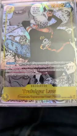 Trafalgar Law Manga OP10-119, M/Nm Condition, English Edition - Image 1