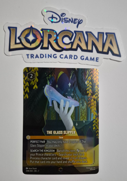 Disney Lorcana Archazia's Island Enchanted The Glass Slipper English Rare - Image 1