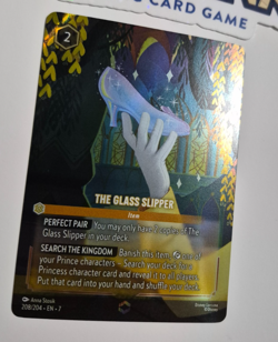 Disney Lorcana Archazia's Island Enchanted The Glass Slipper English Rare - Image 2